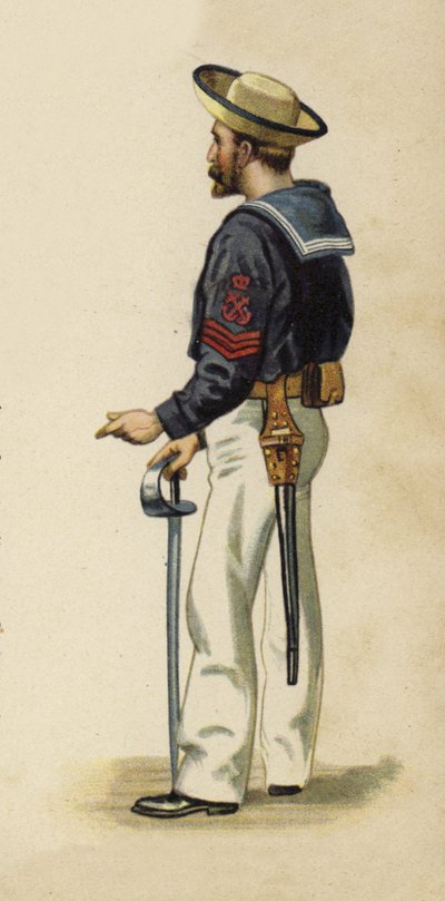 Naval Instructor to the Future King George V When He Was a Cadet on Board HMS Britannia by Henry Payne